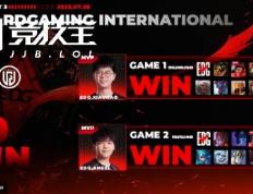 LOL-LPL：ahn卡莎(shā)天神下凡(fán)豪取四杀 EDG2-0轻取LGD