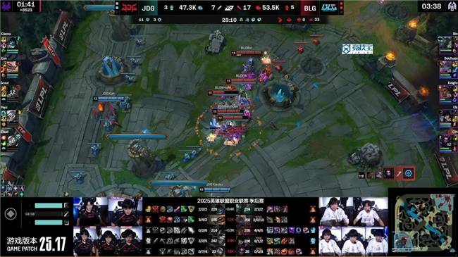 LPL:BLG让二追三力克JDG